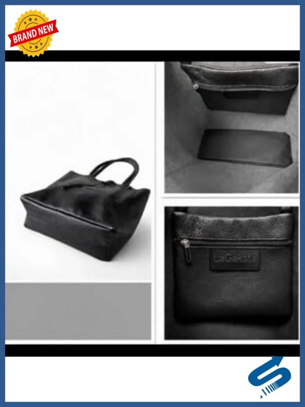 Italian Leather Tote Bag Large Carryall Work Travel Computer Bag